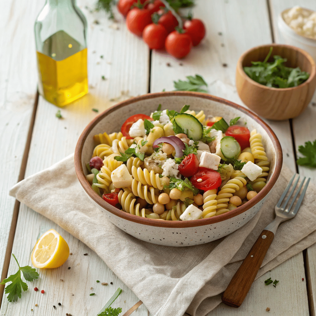 Boost Protein: Delicious Chickpea Pasta Salad Benefits